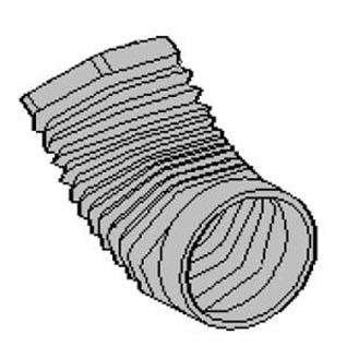 Hose hood side F/UF 5 pieces